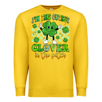 Lemon i'm the cutest clover in the patch artiststas Premium Sweatshirt - Artiststas