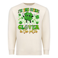 Sandshell i'm the cutest clover in the patch artiststas Premium Sweatshirt - Artiststas