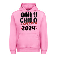 Fuchsia Pink only child expiring 2024 Urban Hoodie - MaliasSmallBusiness