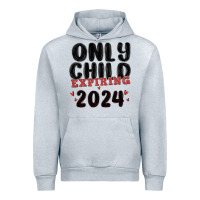 Heather Grey only child expiring 2024 Urban Hoodie - MaliasSmallBusiness