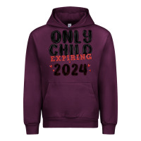 Mauve Wine only child expiring 2024 Urban Hoodie - MaliasSmallBusiness