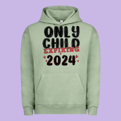Only Child Expiring 2024 Urban Hoodie Designed By Maliassmallbusiness