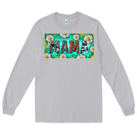 Moon Dust Turquoise and Daisy Mama Long Sleeve Tee - RanaPortraitStore