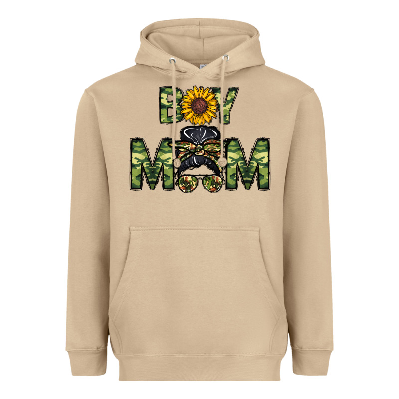 Boy Mom Heavyweight Hoodie by CowhideDigitalArt | Teevron
