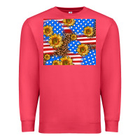 Cardinal basic sunflower and leopard Premium Sweatshirt - AdoDesignShop