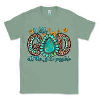 Sage with god all things are possible gemstone Classic Tee - Zillion Design Studio