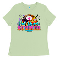 Matcha hot nurse summer Ladies Tee - BarkalooDesign