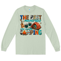 Matcha the best memories are made camping Long Sleeve Tee - texasbilliewilder