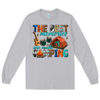 Moon Dust the best memories are made camping Long Sleeve Tee - texasbilliewilder