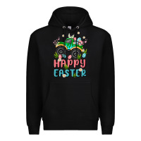 Black easter monster truck Premium Hoodie - MaliasSmallBusiness