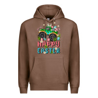 Chestnut easter monster truck Premium Hoodie - MaliasSmallBusiness