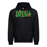 Black ırısh vibes Urban Hoodie - MaliasSmallBusiness