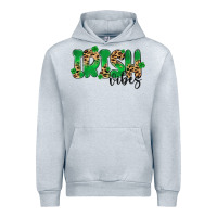 Heather Grey ırısh vibes Urban Hoodie - MaliasSmallBusiness
