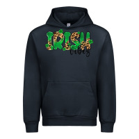Navy ırısh vibes Urban Hoodie - MaliasSmallBusiness