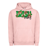 Pigment Salmon ırısh vibes Urban Hoodie - MaliasSmallBusiness