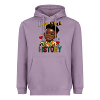 Lavender i am black history black boy Heavyweight Hoodie - HRA Design Shop