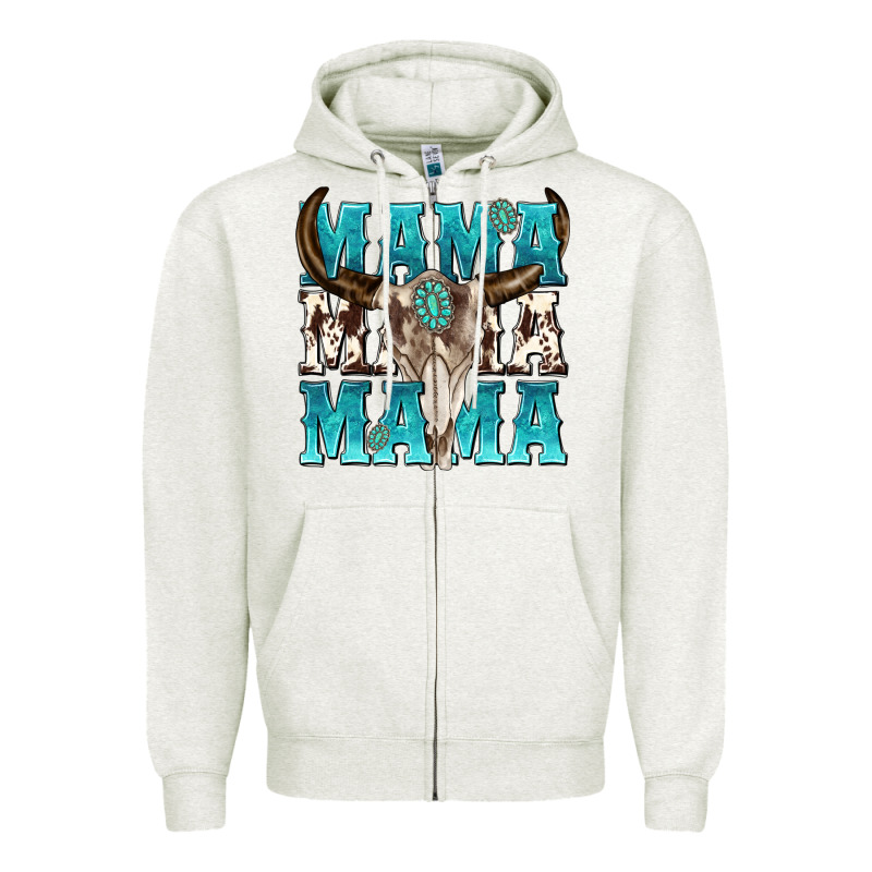 Mama Mama Mama Zipper Hoodie by texasbilliewilder | Teevron