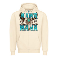 Sandshell mama mama mama Zipper Hoodie - texasbilliewilder