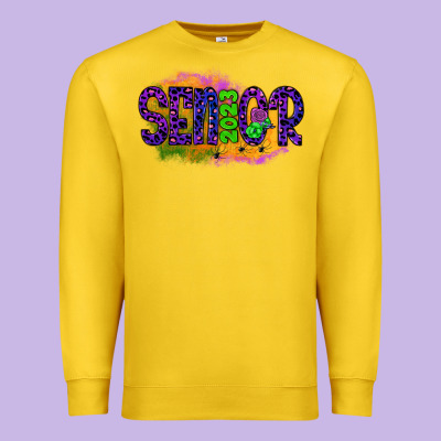 Senior 2023 Halloween Premium Sweatshirt Designed By Jahusdesignshop