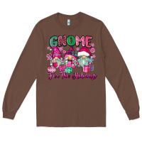 Chestnut gnome for the holidays Long Sleeve Tee - Zillion Design Studio