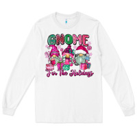 White gnome for the holidays Long Sleeve Tee - Zillion Design Studio