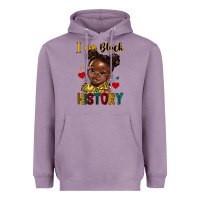 Lavender i am black history Heavyweight Hoodie - HRA Design Shop