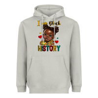Moon Dust i am black history Heavyweight Hoodie - HRA Design Shop
