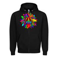 Black pride sunflower Zipper Hoodie - Zillion Design Studio