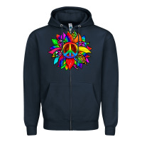 Navy pride sunflower Zipper Hoodie - Zillion Design Studio