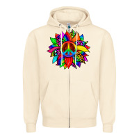 Sandshell pride sunflower Zipper Hoodie - Zillion Design Studio
