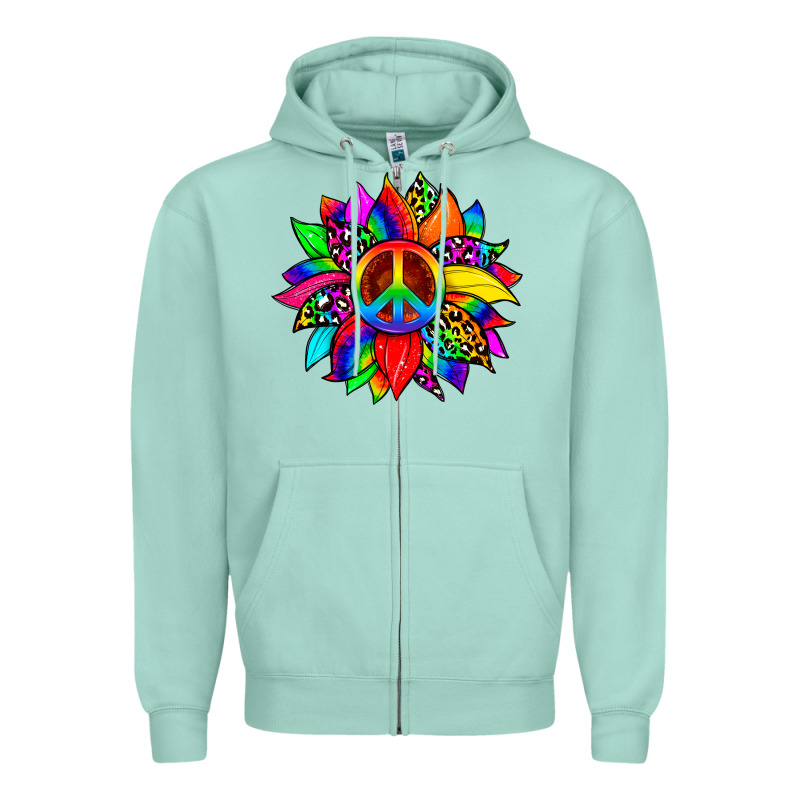Pride Sunflower Zipper Hoodie by Zillion Design Studio | Teevron