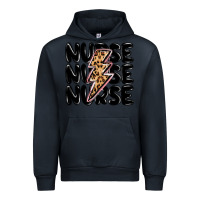 Navy nurse lightning bolt Urban Hoodie - MaliasSmallBusiness