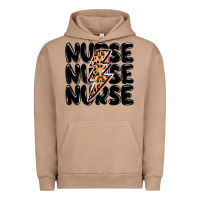 Pigment Burro nurse lightning bolt Urban Hoodie - MaliasSmallBusiness