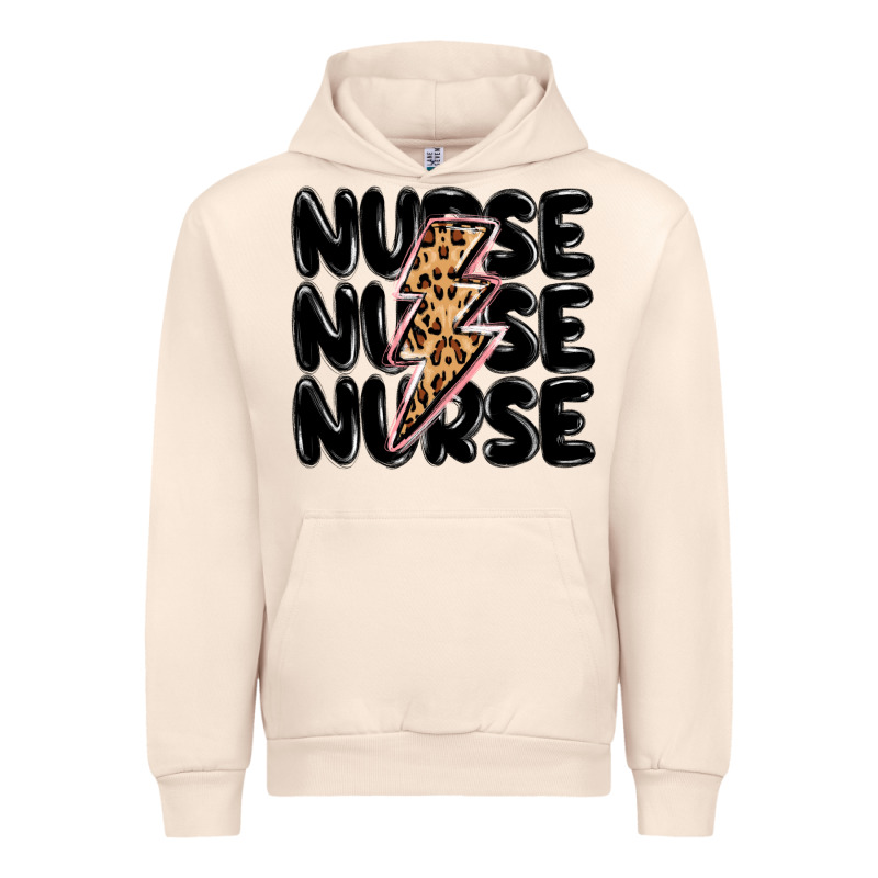 Nurse Lightning Bolt Urban Hoodie by MaliasSmallBusiness | Teevron