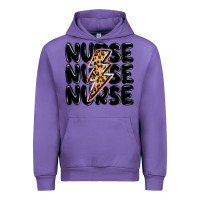 Tulip nurse lightning bolt Urban Hoodie - MaliasSmallBusiness