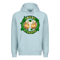 Blue Mist cheers fckers Premium Hoodie - MaliasSmallBusiness