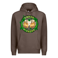 Coffee cheers fckers Premium Hoodie - MaliasSmallBusiness