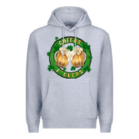 Heather Grey cheers fckers Premium Hoodie - MaliasSmallBusiness