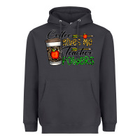 Smoke coffee gives me teacher powers Heavyweight Hoodie - CowhideDigitalArt