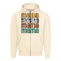 Sandshell mama mama mama mama mothers day Zipper Hoodie - texasbilliewilder