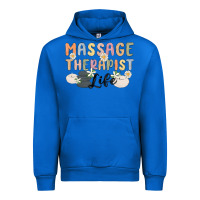 Cobalt massage therapist life Urban Hoodie - MaliasSmallBusiness