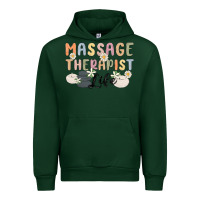 Forest Green massage therapist life Urban Hoodie - MaliasSmallBusiness