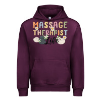 Mauve Wine massage therapist life Urban Hoodie - MaliasSmallBusiness