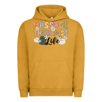 Pigment Peanut Butter massage therapist life Urban Hoodie - MaliasSmallBusiness