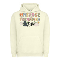 Pigment Pistachio massage therapist life Urban Hoodie - MaliasSmallBusiness