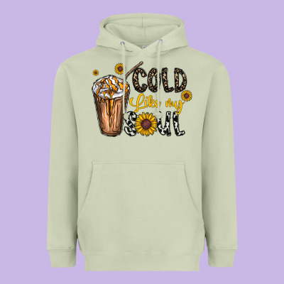 Cold Like My Soul Heavyweight Hoodie Designed By Cowhidedigitalart