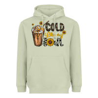 Matcha cold like my soul Heavyweight Hoodie - CowhideDigitalArt