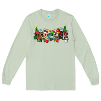 Matcha Christmas teacher Long Sleeve Tee - Zillion Design Studio