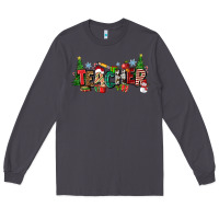 Smoke Christmas teacher Long Sleeve Tee - Zillion Design Studio