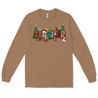 Toasted Coconut Christmas teacher Long Sleeve Tee - Zillion Design Studio